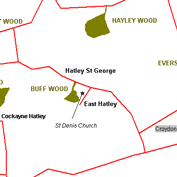 Sites of Special Scientific Interest (SSSIs) around the Hatleys.