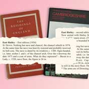 Buildings of England, Cambridgeshire, by Sir Nikolaus Pevsner, 1902-83 – first (1954) and second (1970) editions. They include snapshots of East Hatley.