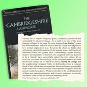 Cambridgeshire Landscape by Christopher Taylor. It includes snapshots of the landscape around East Hatley and Hatley St George.