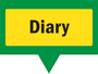 Hatley Parish Council's website page mini-heading – 'Diary'.