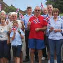 Street Party in East Hatley, 12th June 2016 – from memories of Hatley, by Mervyn Lack, July 2022.