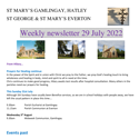 St Mary's, Gamlingay, weekly newsletter – 29th July 2022.
