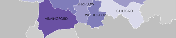 The Cambridgeshire Hundreds, an administrative division used from Anglo-Saxon times (circa 800 AD) to the 19th century when (as with most counties in England and Wales) Cambridgeshire was divided into 17 hundreds, plus the borough of Cambridge. Each hundred had a separate council which met each month to rule on local judicial and taxation matters. Picture source: Wikipedia.