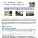 St Mary's, Gamlingay, weekly newsletter – 19th August.