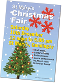 St Mary's Christmas Fair - Saturday, 10th December 2022, 12 noon to 5.00 pm, Eco Hub, Gamlingay.  Craft stalls, Santa's Grotto, refreshments, dance performance by Alice Lucas School of Dance.