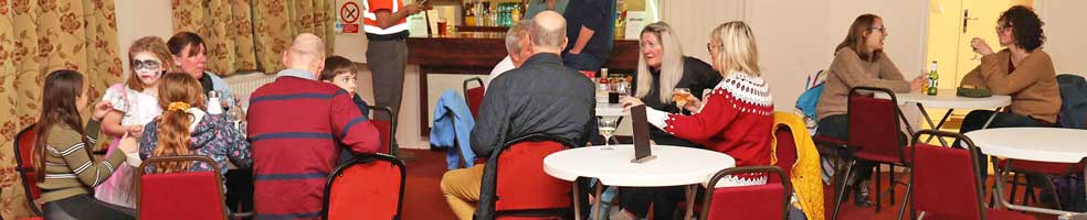 The first night of Hatley Village Association's pop-up pub social evening at the 'The Old Hatley Arms’ in Hatley village hall on Friday, 4th November 2022. Photo: Peter Mann.