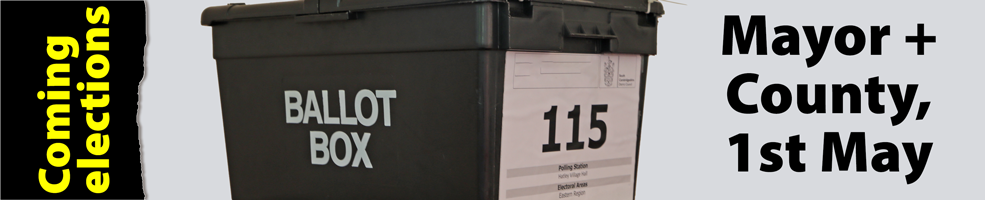 The 2025 mayoral and county council elections – Mayor / Cambridgeshire & Peterborough Combined Authority; Gamlingay division / Cambridgeshire County Council. Both elections taking place on Thursday, 1st May 2025.