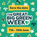 The Great Big Green Week is the UK’s biggest ever celebration of action to tackle climate change and protect nature. Between 7th and 15th June 2025, communities, schools, businesses, churches, mosques and more will join together in a wave of support for action to protect the planet.