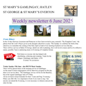 St Mary's, Gamlingay, weekly newsletter – 6th June 2025